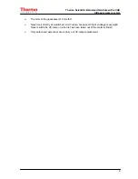 Preview for 9 page of Thermo Scientific 50131250 Operating Instructions Manual