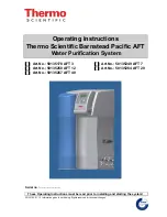 Предварительный просмотр 1 страницы Thermo Scientific 50135178 Operating Instructions Manual