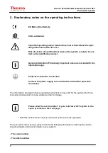 Preview for 6 page of Thermo Scientific 50135466 Operating Instructions Manual