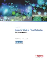 Thermo Scientific Accela UV/Vis Plus Hardware Manual preview