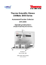 Preview for 1 page of Thermo Scientific AFC-3000 Operating Instructions Manual