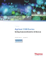 Thermo Scientific Agilent 1100 Series Getting Connected Manual preview