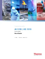 Thermo Scientific AI 1310 User Manual preview