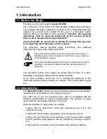 Preview for 9 page of Thermo Scientific ALPHA DO 2000 PG POLAROGRAPHIC DISSOLVED OXYGEN CONTROLLER TRANSMITTER Manual