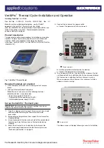 Thermo Scientific Applied Biosystems VeritiPro Quick Reference preview