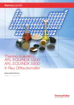 Thermo Scientific ARL EQUINOX 5000 Instruction Notice preview