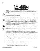 Preview for 58 page of Thermo Scientific BioCane CK50900 Series Operation Manual And Parts List