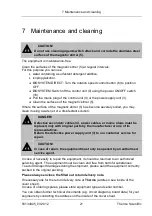 Preview for 21 page of Thermo Scientific CIMAREC BIOSYSTEM Operating Manual