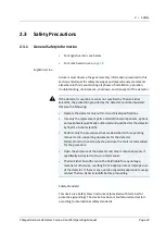 Предварительный просмотр 23 страницы Thermo Scientific Corona Veo Operating Manual