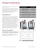 Предварительный просмотр 9 страницы Thermo Scientific CryoExtra 20 CE8120 Operating And Maintenance Manual