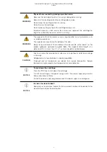 Preview for 11 page of Thermo Scientific Cryofuge 16 Instruction Manual