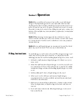 Preview for 14 page of Thermo Scientific CY509105 Operation Manual And Parts List