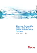 Thermo Scientific dionex ic pure water Operating Instructions Manual preview