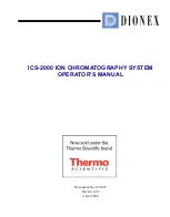 Thermo Scientific Dionex ICS-2000 Operator'S Manual preview