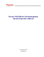 Thermo Scientific Dionex ICS-5000+ Operator'S Manual предпросмотр