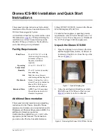 Preview for 3 page of Thermo Scientific Dionex ICS-900 Installation And Quick Start Instructions