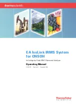 Thermo Scientific EA IsoLink IRMS System Operating Manual preview