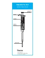 Thermo Scientific FINNPIPETTE PDP Instructions For Use Manual preview