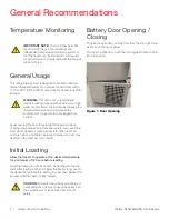 Preview for 8 page of Thermo Scientific Forma FDE Series Installation And Operation Manual