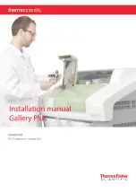 Thermo Scientific Gallery Plus Installation Manual preview