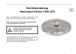 Preview for 3 page of Thermo Scientific Haematocrit-Rotor 7500 3473 Instructions For Use Manual