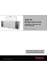 Thermo Scientific Harris MBF-700 Installation, Operation And Service Manual предпросмотр