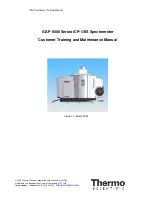 Thermo Scientific iCAP 6000 Series Maintenance Manual preview