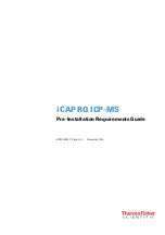 Preview for 2 page of Thermo Scientific iCAP RQ ICP-MS Pre-Installation Requirements Manual