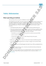 Preview for 5 page of Thermo Scientific IMC 18 Operating Instructions Manual