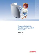 Thermo Scientific KingFisher Pure RNA Blood Kit Instruction Manual preview