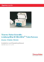 Thermo Scientific Lindberg/Blue M Mini-Mite TF55030 Installation And Operating Manual preview