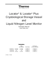 Preview for 1 page of Thermo Scientific LOCATOR 4 CY50935 Operation Manual And Parts List