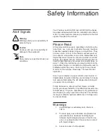 Preview for 3 page of Thermo Scientific LOCATOR 4 CY50935 Operation Manual And Parts List