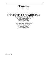 Предварительный просмотр 1 страницы Thermo Scientific Locator Operation Manual