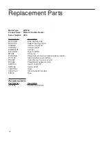 Preview for 12 page of Thermo Scientific M79700 Operation Manual And Parts List