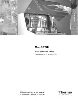 Preview for 1 page of Thermo Scientific MaxQ 2000 Operating Manual