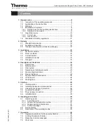 Preview for 3 page of Thermo Scientific MSC-Advantage Operating Instructions Manual