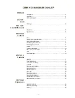 Preview for 3 page of Thermo Scientific Neslab Dimax Manual