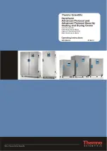 Thermo Scientific OGH 100 Series Operating Instructions Manual предпросмотр