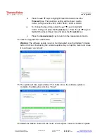 Предварительный просмотр 5 страницы Thermo Scientific Orion Star A200 Series Software Update Instructions