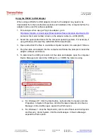 Предварительный просмотр 6 страницы Thermo Scientific Orion Star A200 Series Software Update Instructions