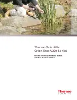 Предварительный просмотр 1 страницы Thermo Scientific Orion Star A220 Series User Manual