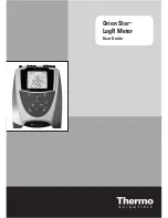 Thermo Scientific Orion Star LogR Meter User Manual предпросмотр