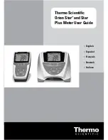 Предварительный просмотр 1 страницы Thermo Scientific Orion Star User Manual