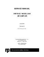 Preview for 1 page of Thermo Scientific PARTISOL 2000 Service Manual