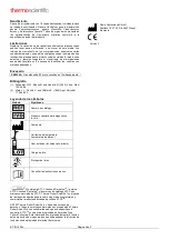 Предварительный просмотр 6 страницы Thermo Scientific PB5034A Manual