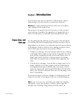 Preview for 8 page of Thermo Scientific PR505750L Operating And Maintenance Manual