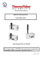 Thermo Scientific PRO-LINE 60-30G Operating And Service Manual preview