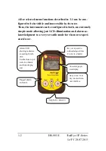 Предварительный просмотр 16 страницы Thermo Scientific RadEye GF Operating Instructions Manual