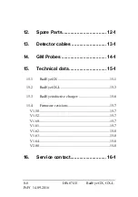 Предварительный просмотр 10 страницы Thermo Scientific RadEye GX Operating Instructions Manual